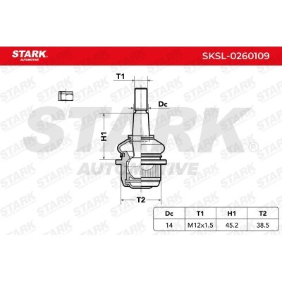Ball Joint Stark SKSL-0260109 SKSL-0260109 - photo 2