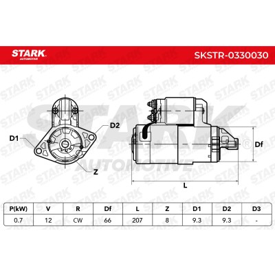Starter Stark SKSTR-0330030 SKSTR-0330030 - photo 7