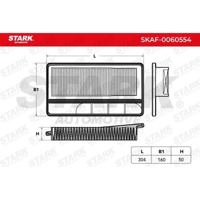 Air Filter Stark SKAF-0060554 SKAF-0060554 - photo 6