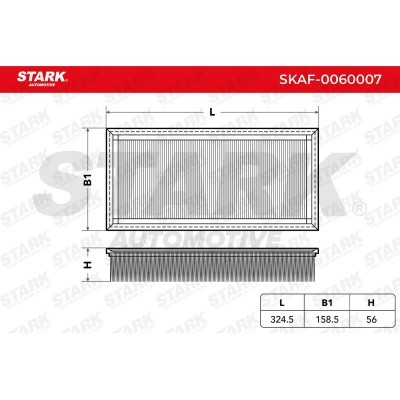 Air Filter Stark SKAF-0060007 SKAF-0060007 - photo 3