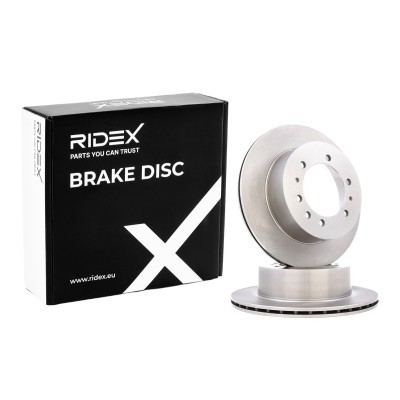 Brake Disc RIDEX 82B0430 82B0430 - photo 2