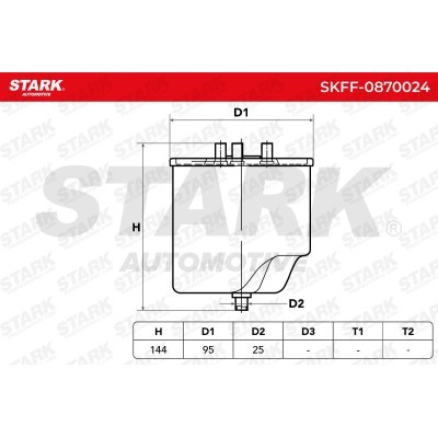 Fuel Filter Stark SKFF-0870024 SKFF-0870024 - photo 6