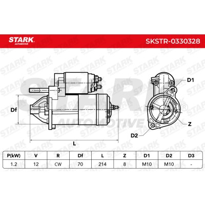 Starter Stark SKSTR-0330328 SKSTR-0330328 - photo 8