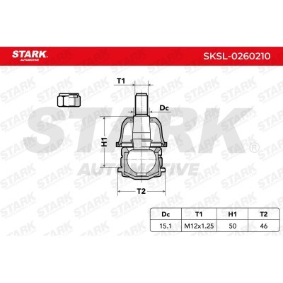 Ball Joint Stark SKSL-0260210 SKSL-0260210 - photo 3