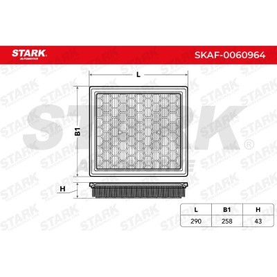 Air Filter Stark SKAF-0060964 SKAF-0060964 - photo 6