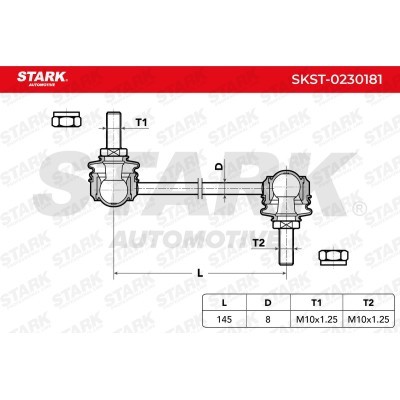 Stabilizer Link Stark SKST-0230181 SKST-0230181 - photo 4