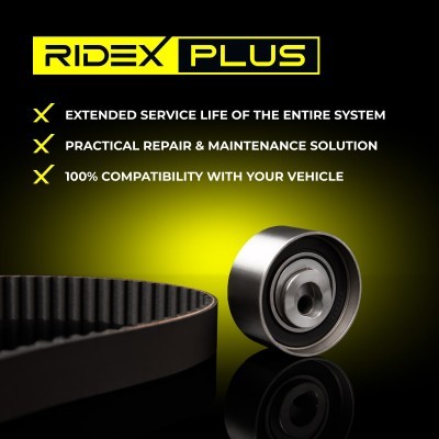 Timing belt kit RIDEX 307T0206P 307T0206P - photo 7