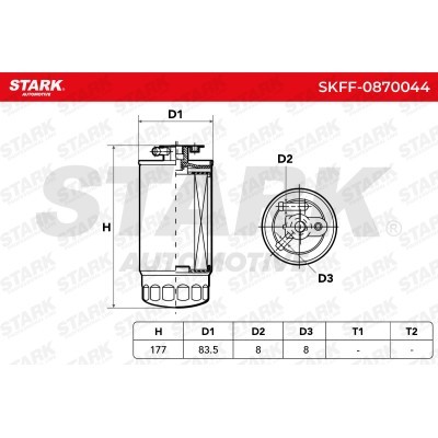 Fuel Filter Stark SKFF-0870044 SKFF-0870044 - photo 6