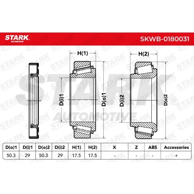 Wheel Bearing Stark SKWB-0180031 SKWB-0180031 - photo 4