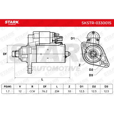 Starter Stark SKSTR-0330015 SKSTR-0330015 - photo 6