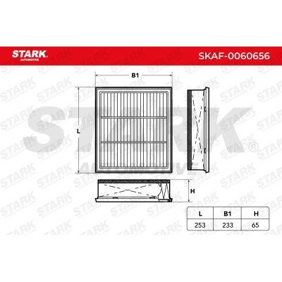 Air Filter Stark SKAF-0060656 SKAF-0060656 - photo 2
