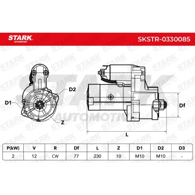 Starter Stark SKSTR-0330085 SKSTR-0330085 - photo 7