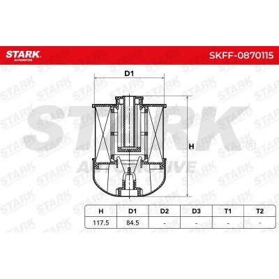 Fuel Filter Stark SKFF-0870115 SKFF-0870115 - photo 5
