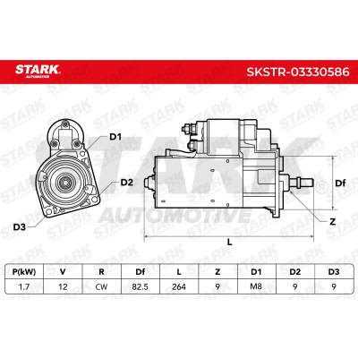 Starter Stark SKSTR-03330586 SKSTR-03330586 - photo 7