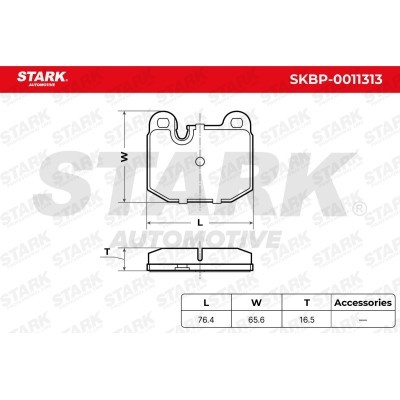 Brake Pads Set Stark SKBP-0011313 SKBP-0011313 - photo 5