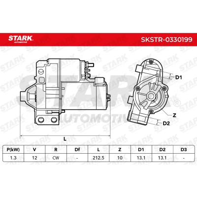 Starter Stark SKSTR-0330199 SKSTR-0330199 - photo 6