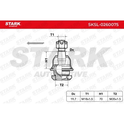 Ball Joint Stark SKSL-0260075 SKSL-0260075 - photo 4