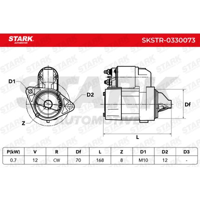 Starter Stark SKSTR-0330073 SKSTR-0330073 - photo 5