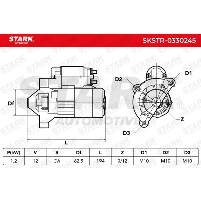Starter Stark SKSTR-0330245 SKSTR-0330245 - photo 7