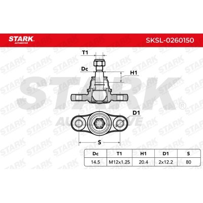 Ball Joint Stark SKSL-0260150 SKSL-0260150 - photo 6