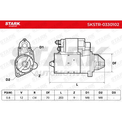 Starter Stark SKSTR-0330102 SKSTR-0330102 - photo 6