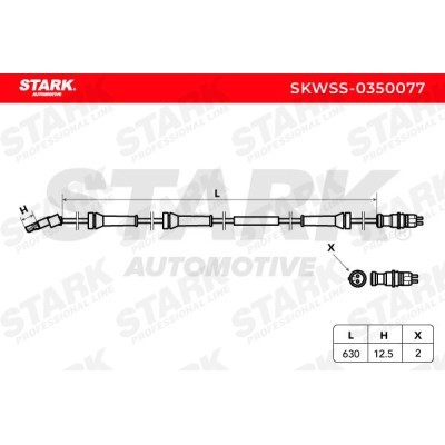 ABS Sensor Stark SKWSS-0350077 SKWSS-0350077 - photo 3