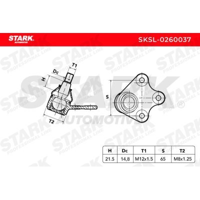 Ball Joint Stark SKSL-0260037 SKSL-0260037 - photo 3