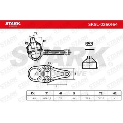 Ball Joint Stark SKSL-0260164 SKSL-0260164 - photo 6