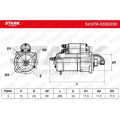 Starter Stark SKSTR-0330230 SKSTR-0330230 - photo 7