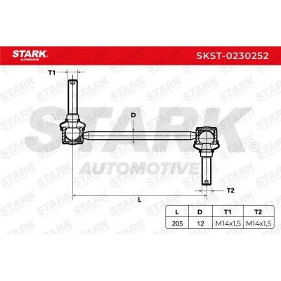 Stabilizer Link Stark SKST-0230252 SKST-0230252 - photo 5