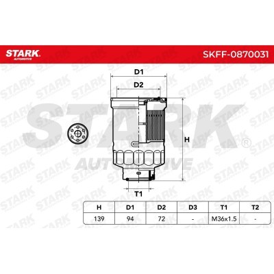 Fuel Filter Stark SKFF-0870031 SKFF-0870031 - photo 6