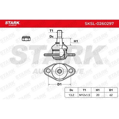 Ball Joint Stark SKSL-0260297 SKSL-0260297 - photo 5