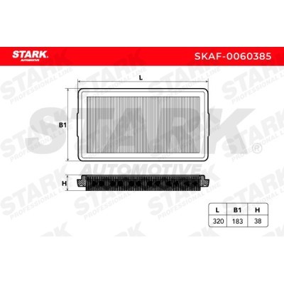 Air Filter Stark SKAF-0060385 SKAF-0060385 - photo 4