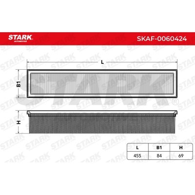 Air Filter Stark SKAF-0060424 SKAF-0060424 - photo 5