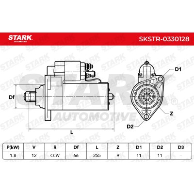 Starter Stark SKSTR-0330128 SKSTR-0330128 - photo 8