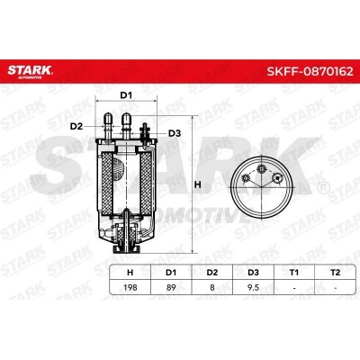 Fuel Filter Stark SKFF-0870162 SKFF-0870162 - photo 5