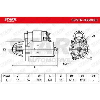 Starter Stark SKSTR-0330061 SKSTR-0330061 - photo 6