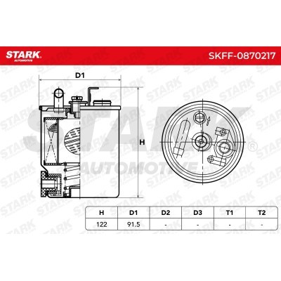 Fuel Filter Stark SKFF-0870217 SKFF-0870217 - photo 8