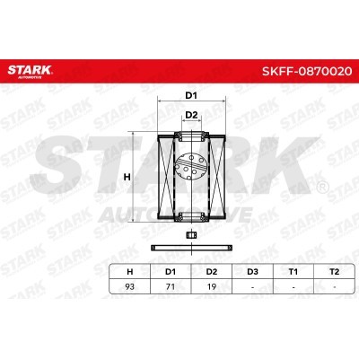 Fuel Filter Stark SKFF-0870020 SKFF-0870020 - photo 2