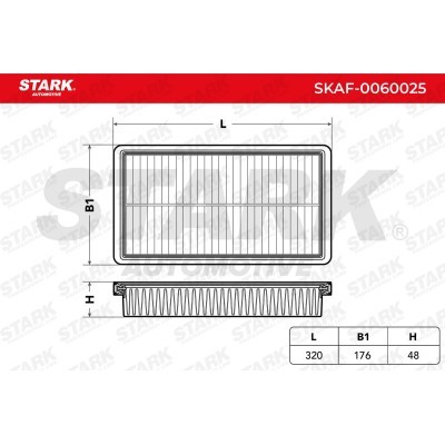 Air Filter Stark SKAF-0060025 SKAF-0060025 - photo 2