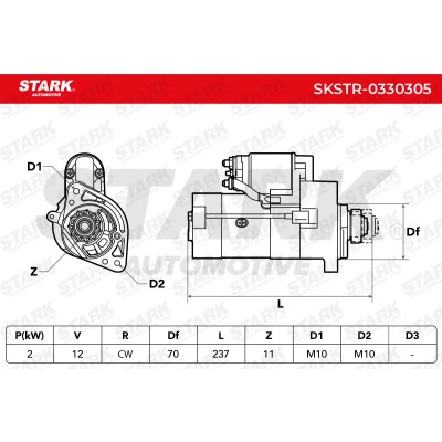 Starter Stark SKSTR-0330305 SKSTR-0330305 - photo 6