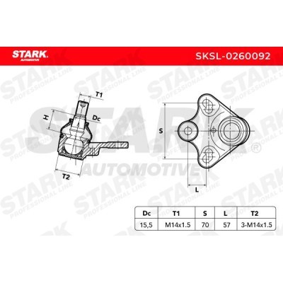 Ball Joint Stark SKSL-0260092 SKSL-0260092 - photo 5