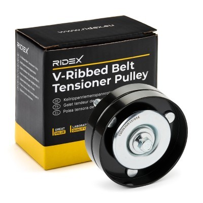 Belt Tensioner V-Ribbed Belt RIDEX 310T0137 310T0137 - photo 1