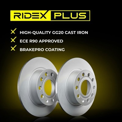 Brake Disc RIDEX 82B1201P 82B1201P - photo 9