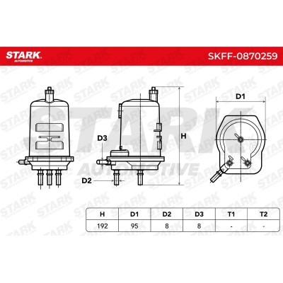 Fuel Filter Stark SKFF-0870259 SKFF-0870259 - photo 5