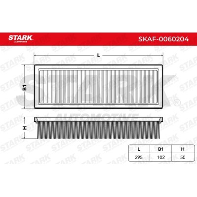 Air Filter Stark SKAF-0060204 SKAF-0060204 - photo 2