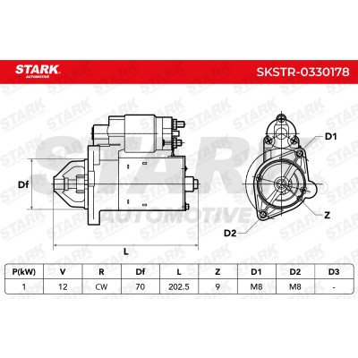 Starter Stark SKSTR-0330178 SKSTR-0330178 - photo 6