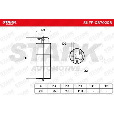 Fuel Filter Stark SKFF-0870208 SKFF-0870208 - photo 6