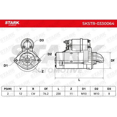 Starter Stark SKSTR-0330064 SKSTR-0330064 - photo 7