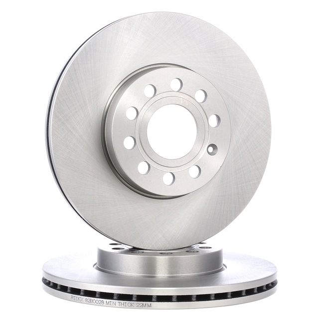 Brake Disc RIDEX 82B0028 82B0028 - photo 1